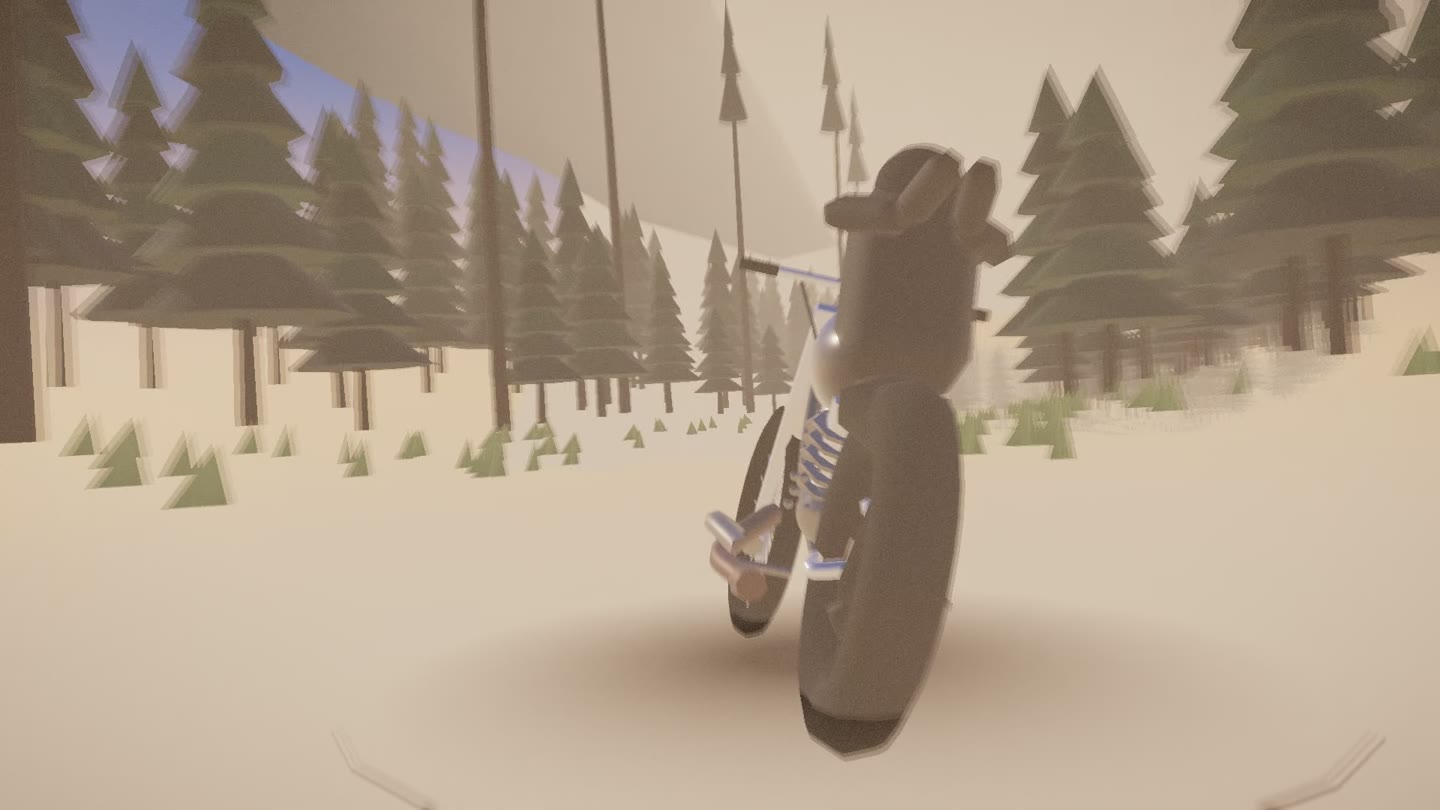 Grok’s Ghost Road: the highway and landscape in the current experimental build.