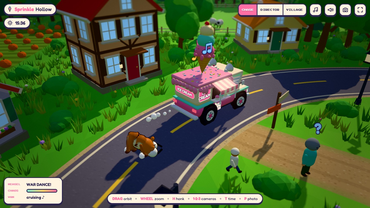 Actual frame from Sprinkle Hollow.
